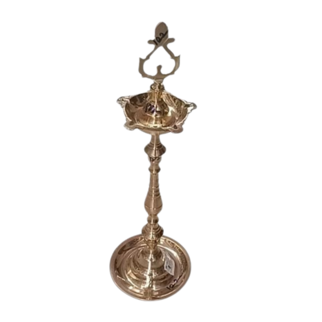 BRASS KUTHU VILAKU 1 PADI - Image 3