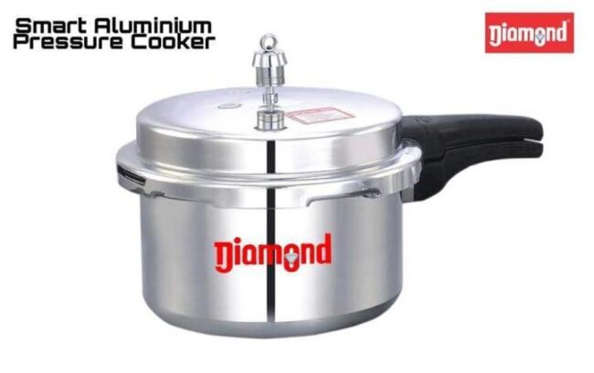 Diamond 7.5 Litres Popular Outer Lid Aluminium Pressure Cooker