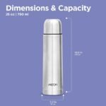 MILTON Stainless Steel Fridge Water Bottle 750 Ml - Image 2