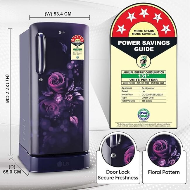 LG Refrigerator GL-B199RPRB (2022)