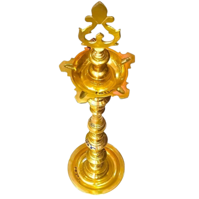 BRASS SPL WT KUTHU VILAKU