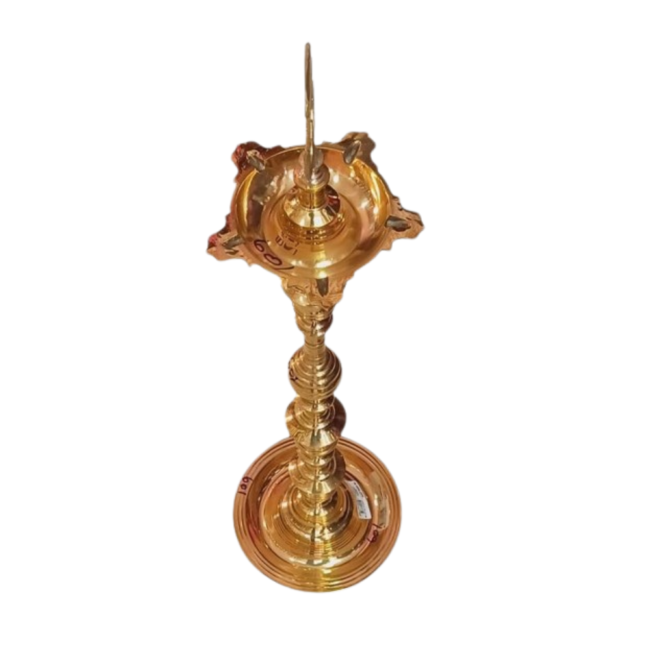 BRASS KUTHU VILAKU 2.1/2 PADI - Image 2