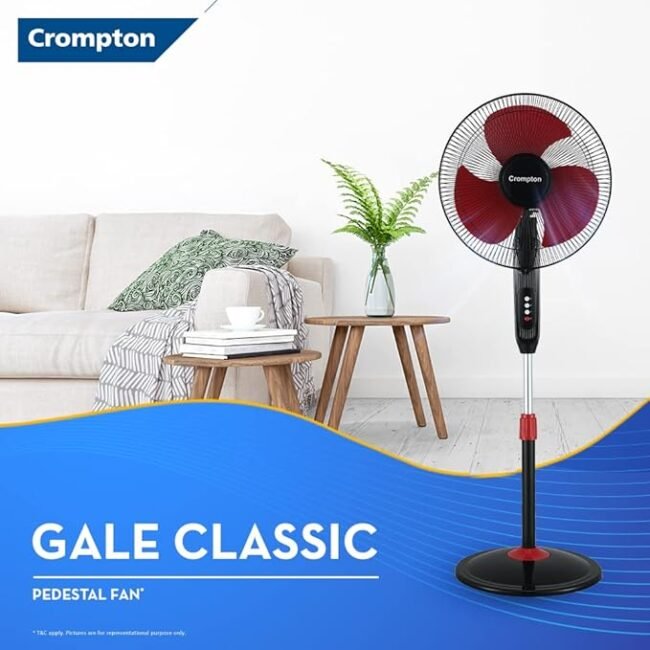 Crompton Highspeed Pedestal Fan - Image 2