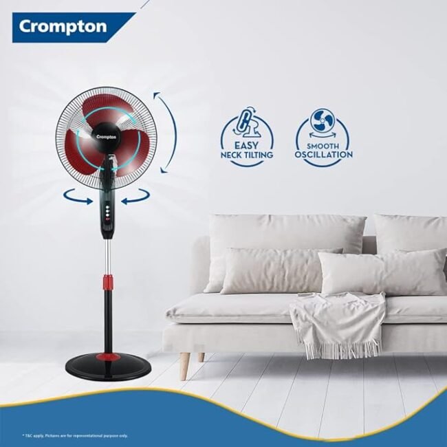 Crompton Highspeed Pedestal Fan - Image 3