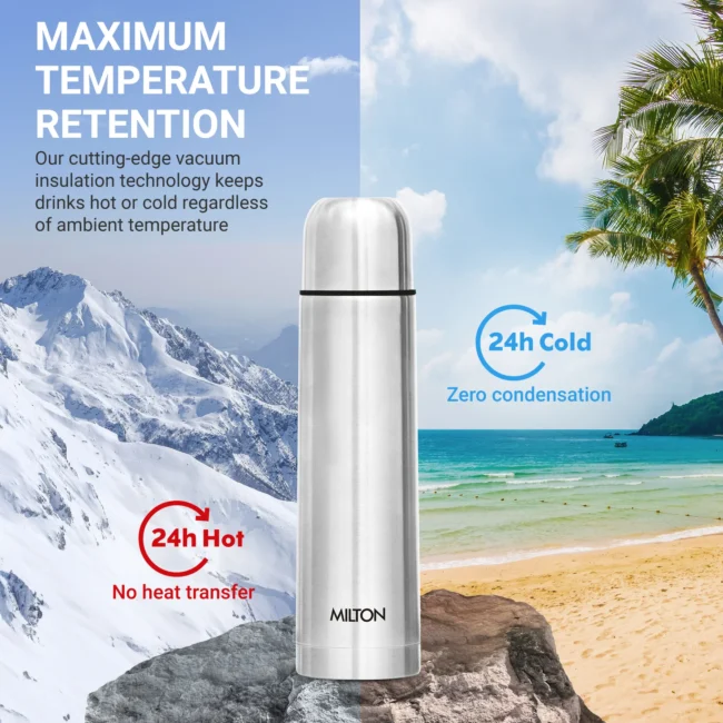 Milton Flip Lid Thermosteel Bottle 500 ml - Image 2